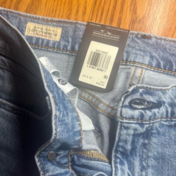 NWT Levi’s 511 Slim Fit Authentic Soft Men's W32 "In The Head Llights" Stonewash - Picture 9 of 11